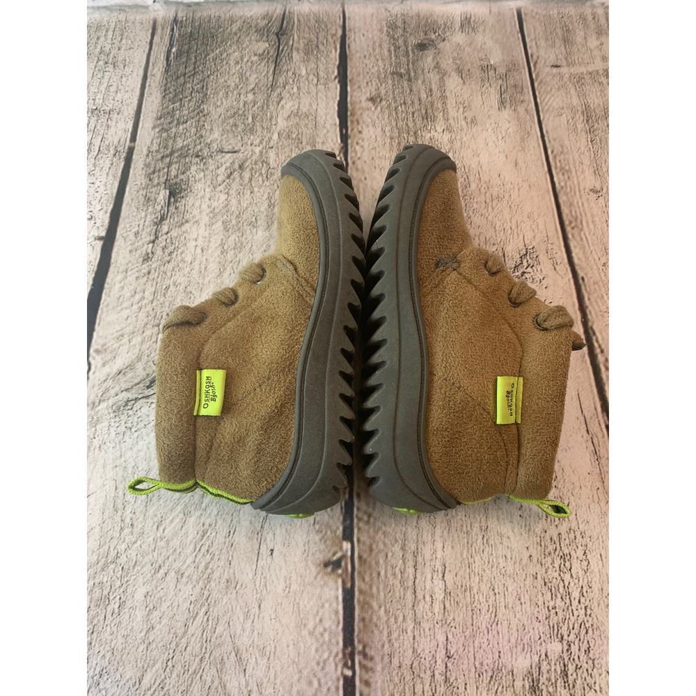 OSHKOSH B’GOSH Boy’s Ramon Tan Suede Ankle Boots / Size: 9M - Picture 5 of 10